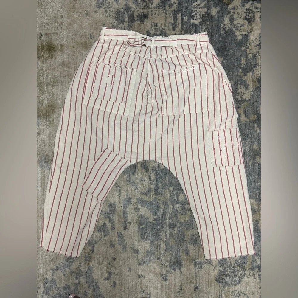 Magnolia Pearl Striped French Army Pants! - Picture 3 of 5